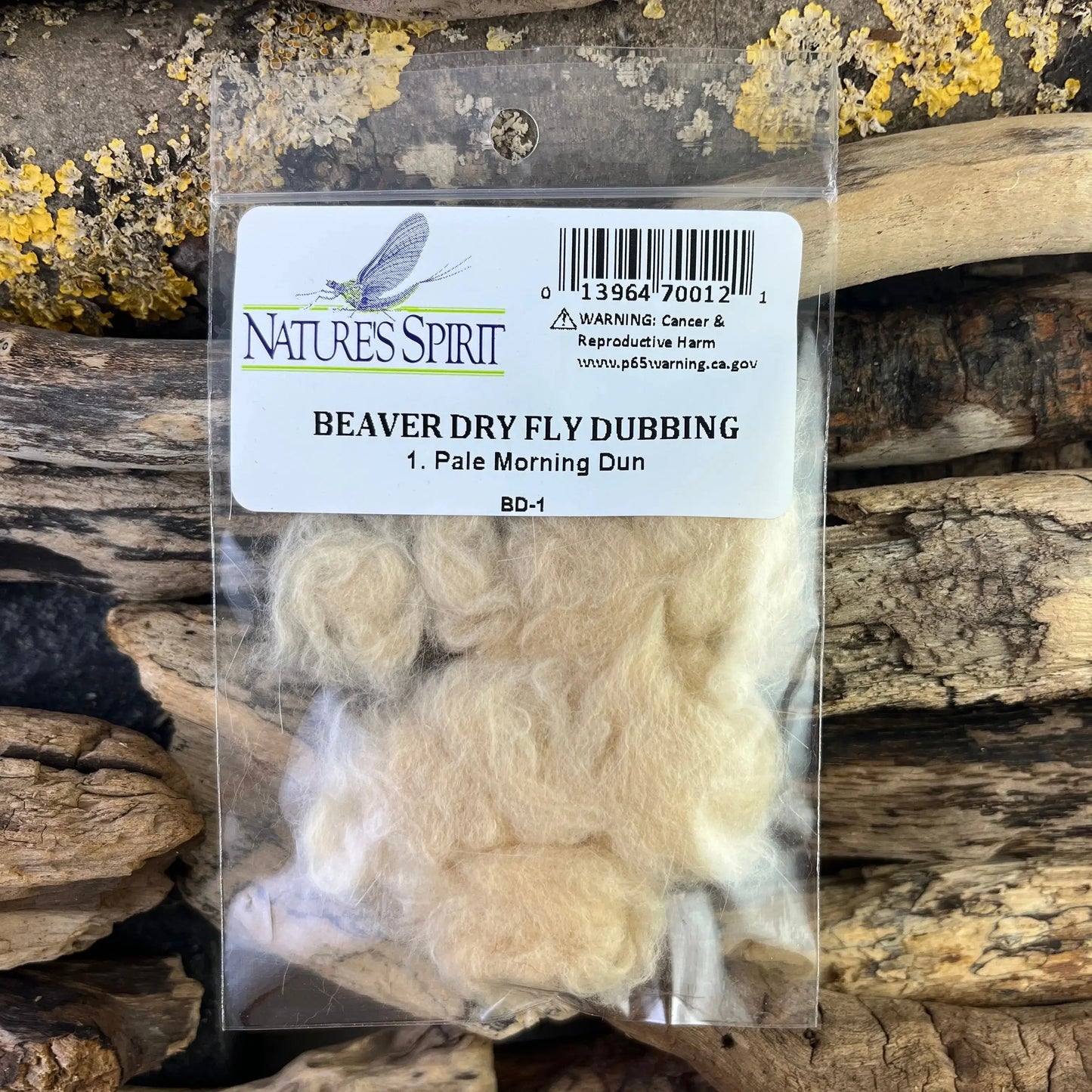 Nature's Spirit Beaver Dry Fly Dubbing SPRITE Fishing