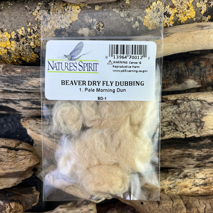 Nature's Spirit Beaver Dry Fly Dubbing SPRITE Fishing