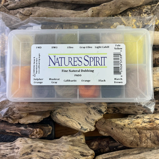 Natures's Spirit Fine Natural Dubbing Dispenser SPRITE Fishing