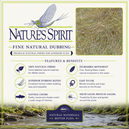 Nature's Spirit Fine Natural Dubbing
