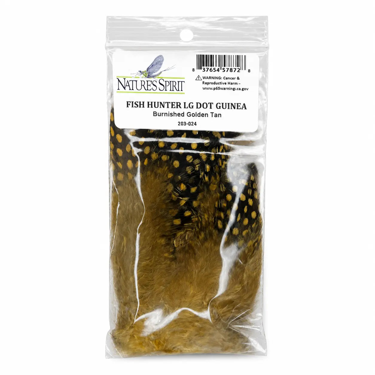 Nature's Spirit FishHunter Large Dot Guinea Fowl Feathers