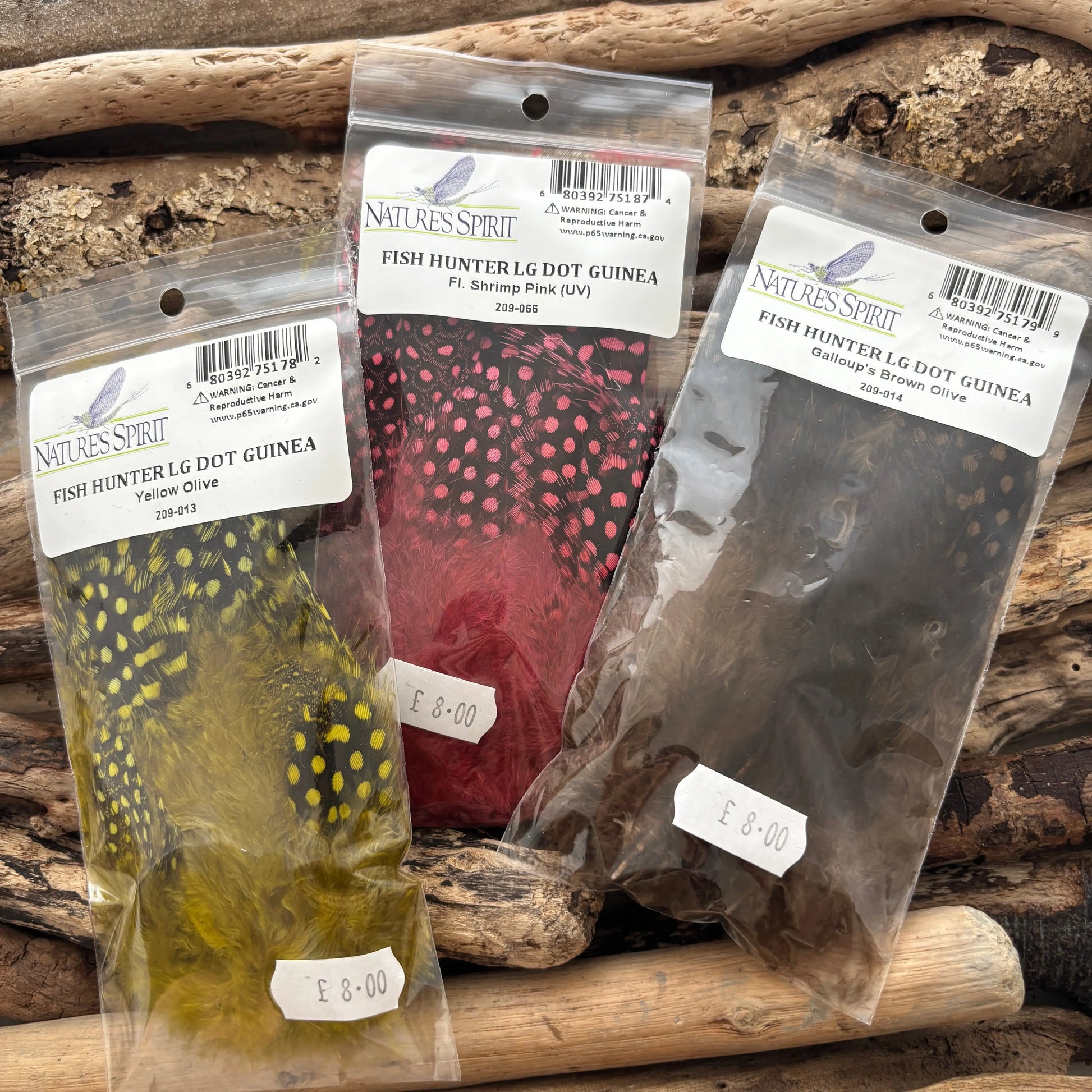 Natures-Spirit-Fish-Hunter-Large-Dot-Guinea-Feathers multi-SPRITE-Fishing