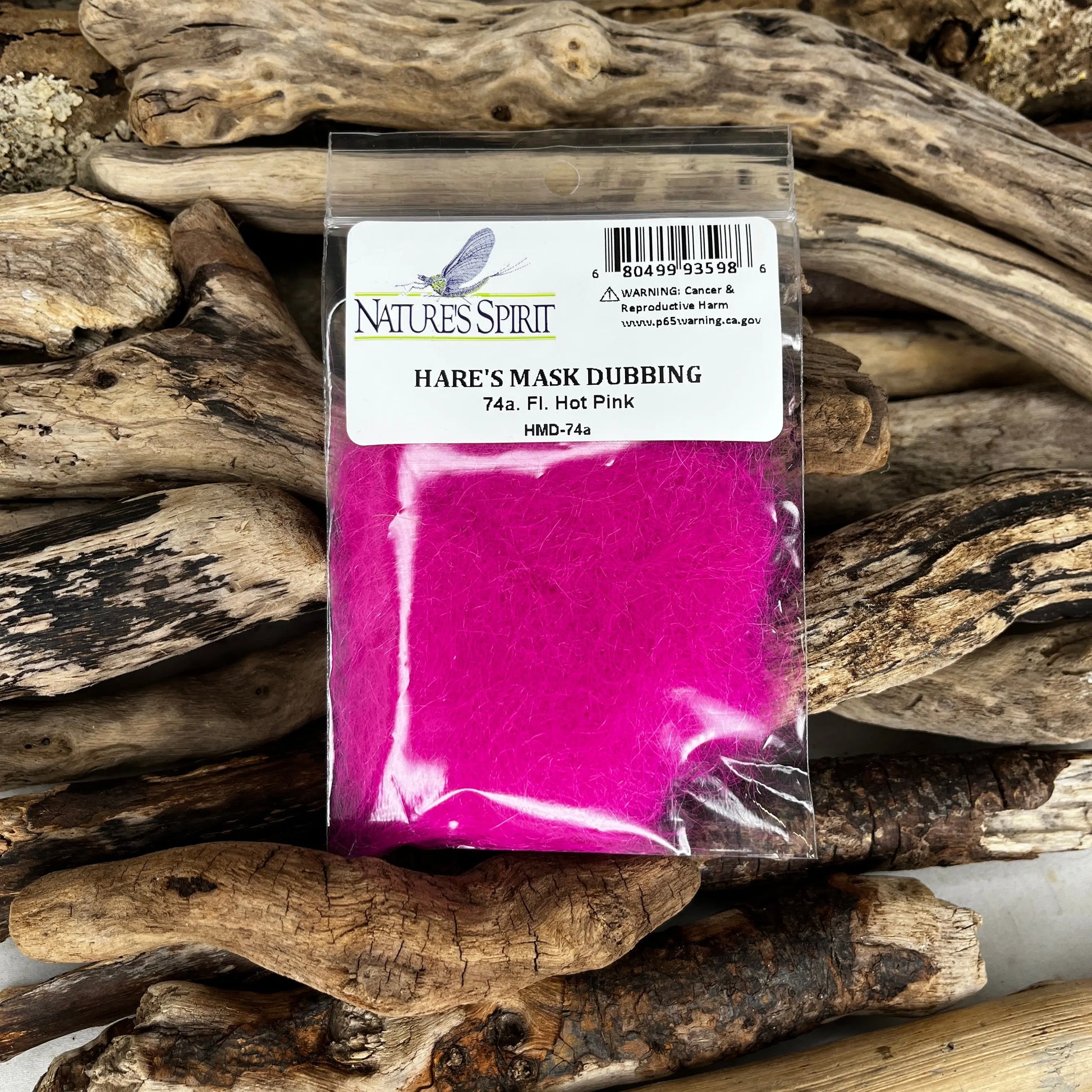 Nature's-Spirit-Hare's-Mask-Dubbing-74A-Fl.-Hot-Pink-Sprite-Fishing