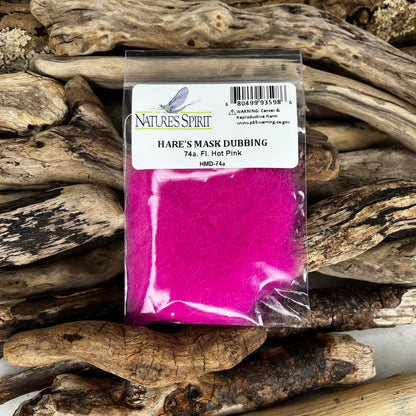 Nature's-Spirit-Hare's-Mask-Dubbing-74A-Fl.-Hot-Pink-Sprite-Fishing