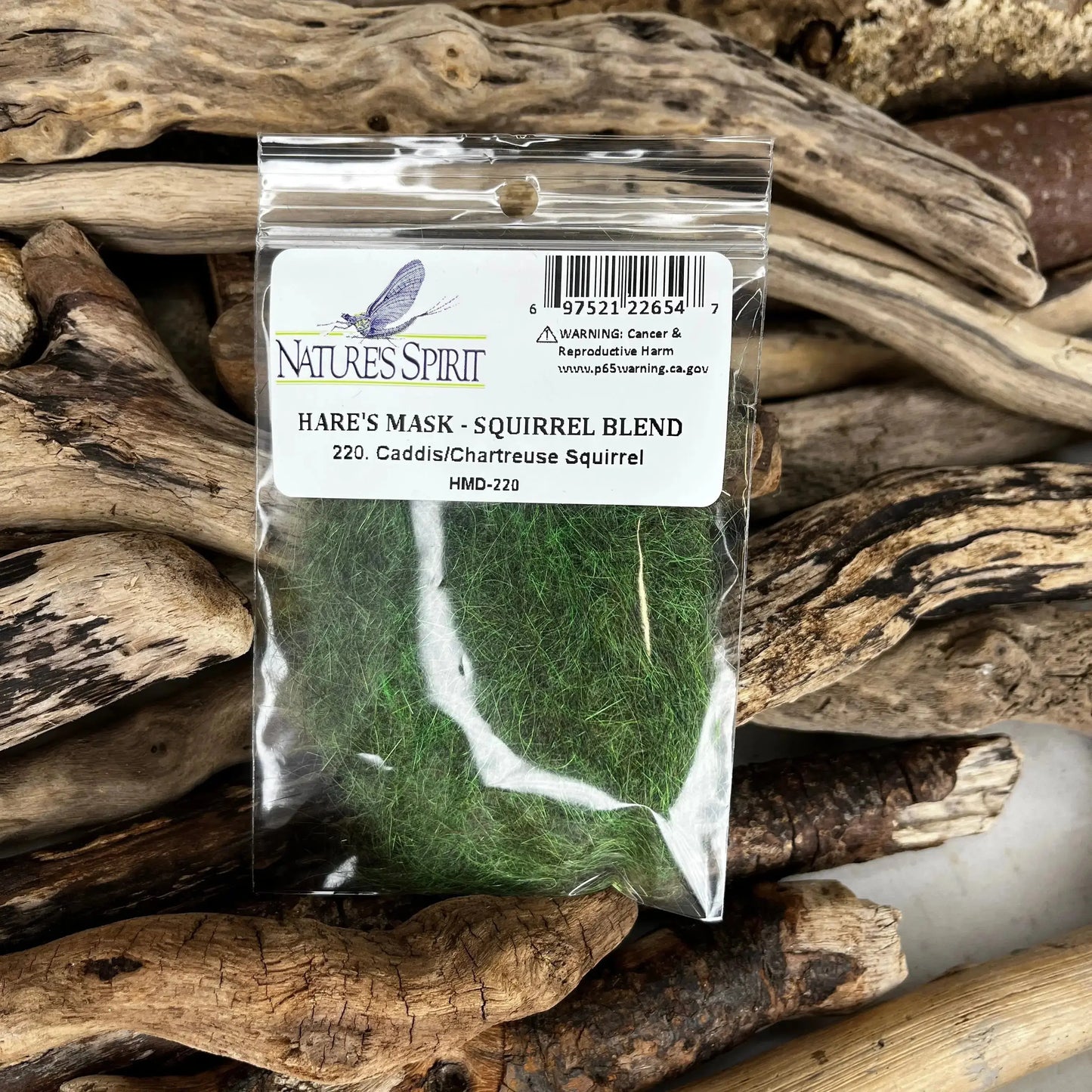 Nature's Spirit Hare's Mask Squirrel Blend Dubbing | Premium Fly Tying Material - SPRITE Fishing