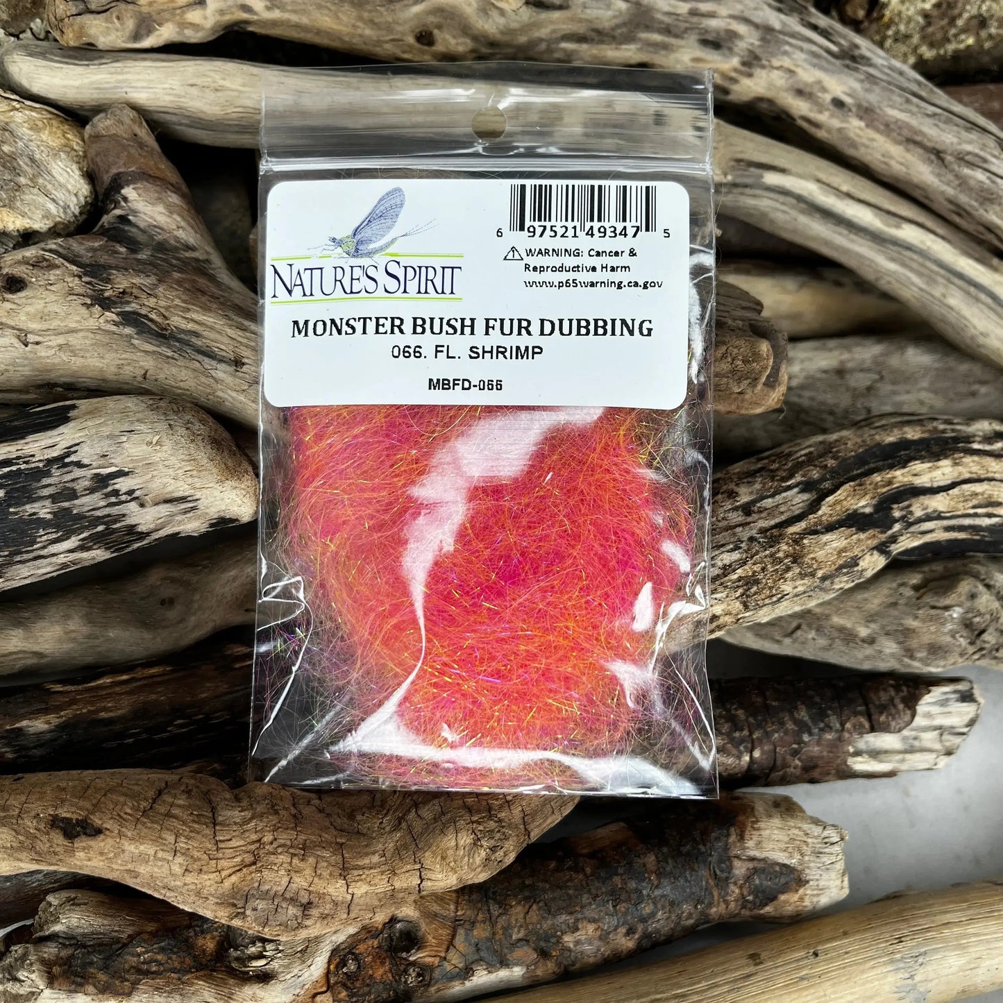 Nature's-Spirit-Monster-Bush-Fur-Dubbing-066-FL-Shrimp-Sprite-Fishing