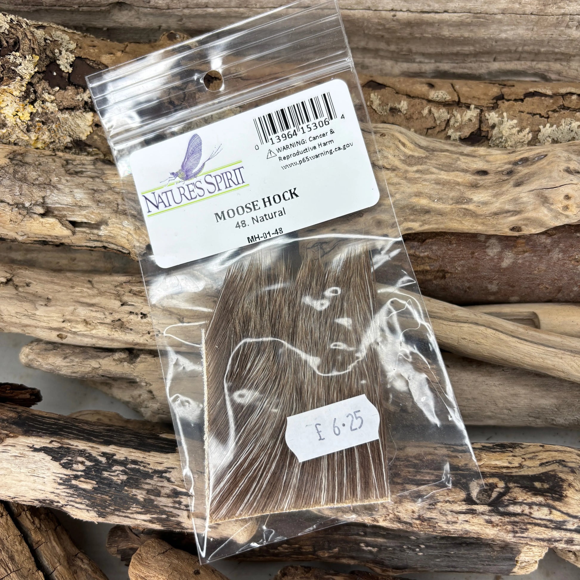 Nature's Spirit Moose Hock Hair - Sprite Fishing