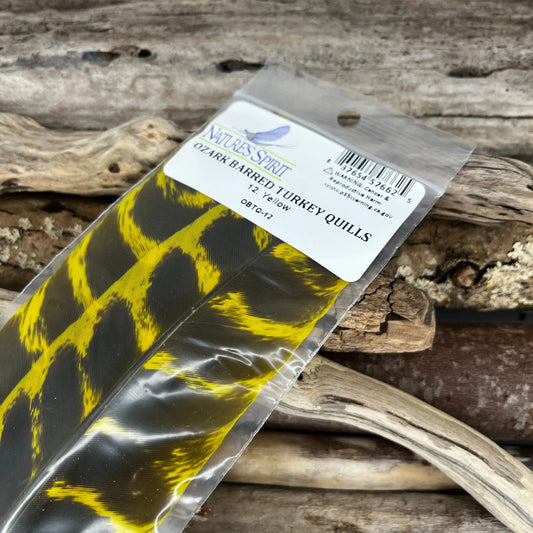 Nature's-Spirit-Ozark-Barred-Turkey-Quills-12-Yellow-Sprite-Fishing