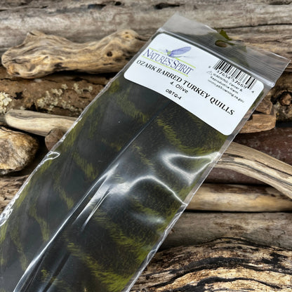 Nature's-Spirit-Ozark-Barred-Turkey-Quills-04-Olive-Sprite-Fishing