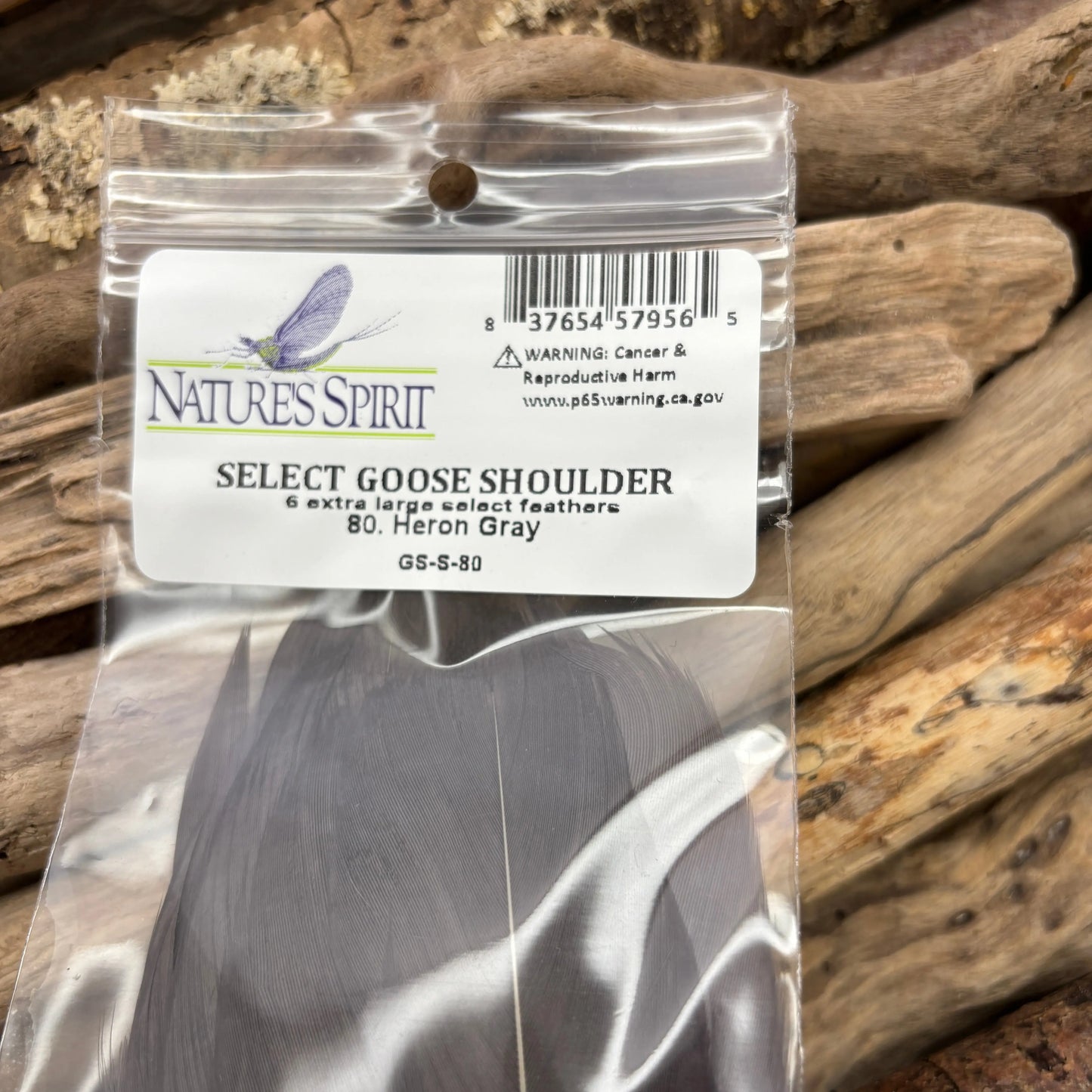 Nature's Spirit Select Goose Shoulder Grey Top - Sprite Fishing
