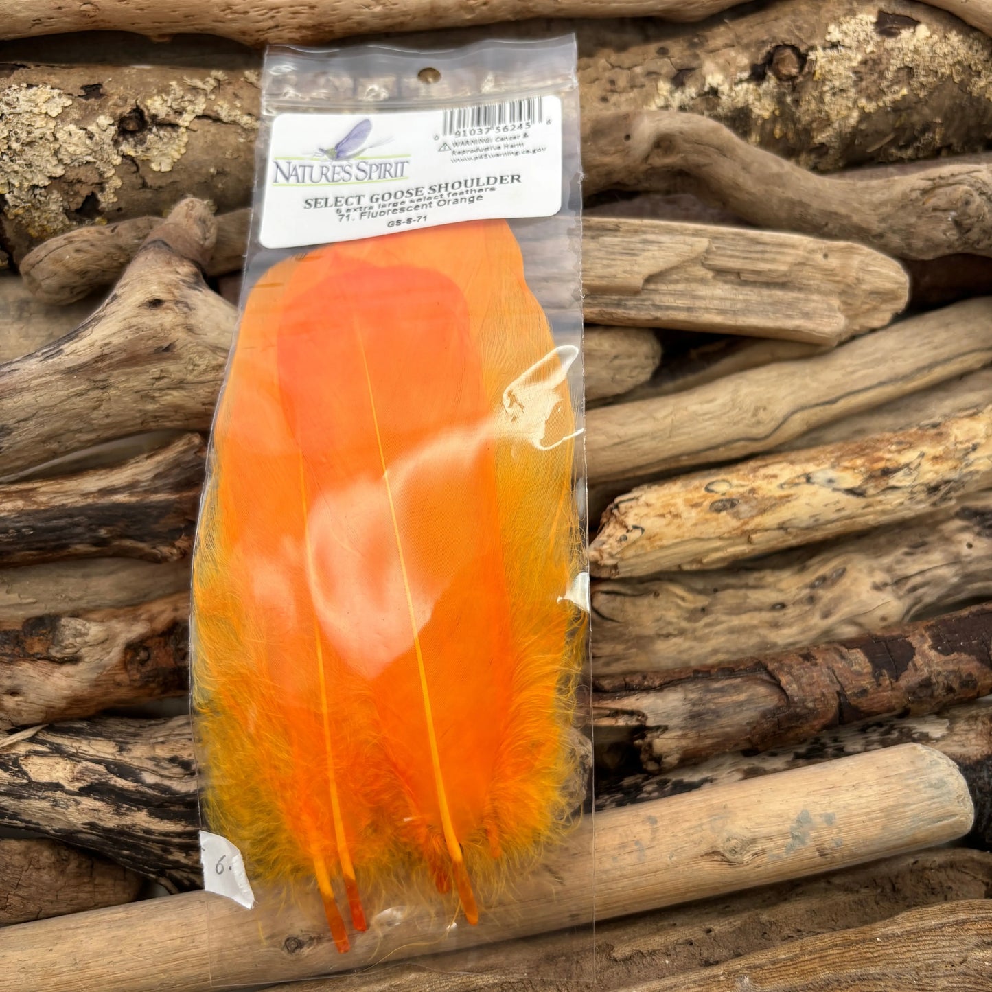 Nature's Spirit Select Goose Shoulder Fl Orange Top - Sprite Fishing