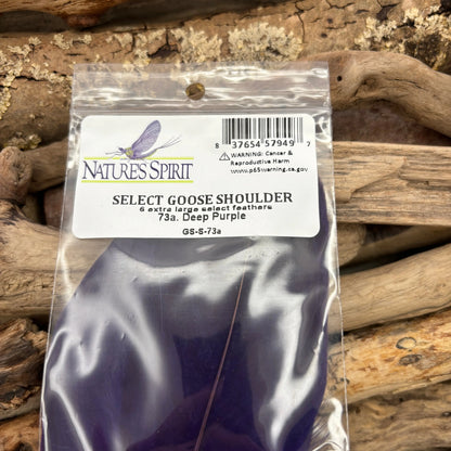 Nature's Spirit Select Goose Shoulder Deep Purple top - Sprite Fishing