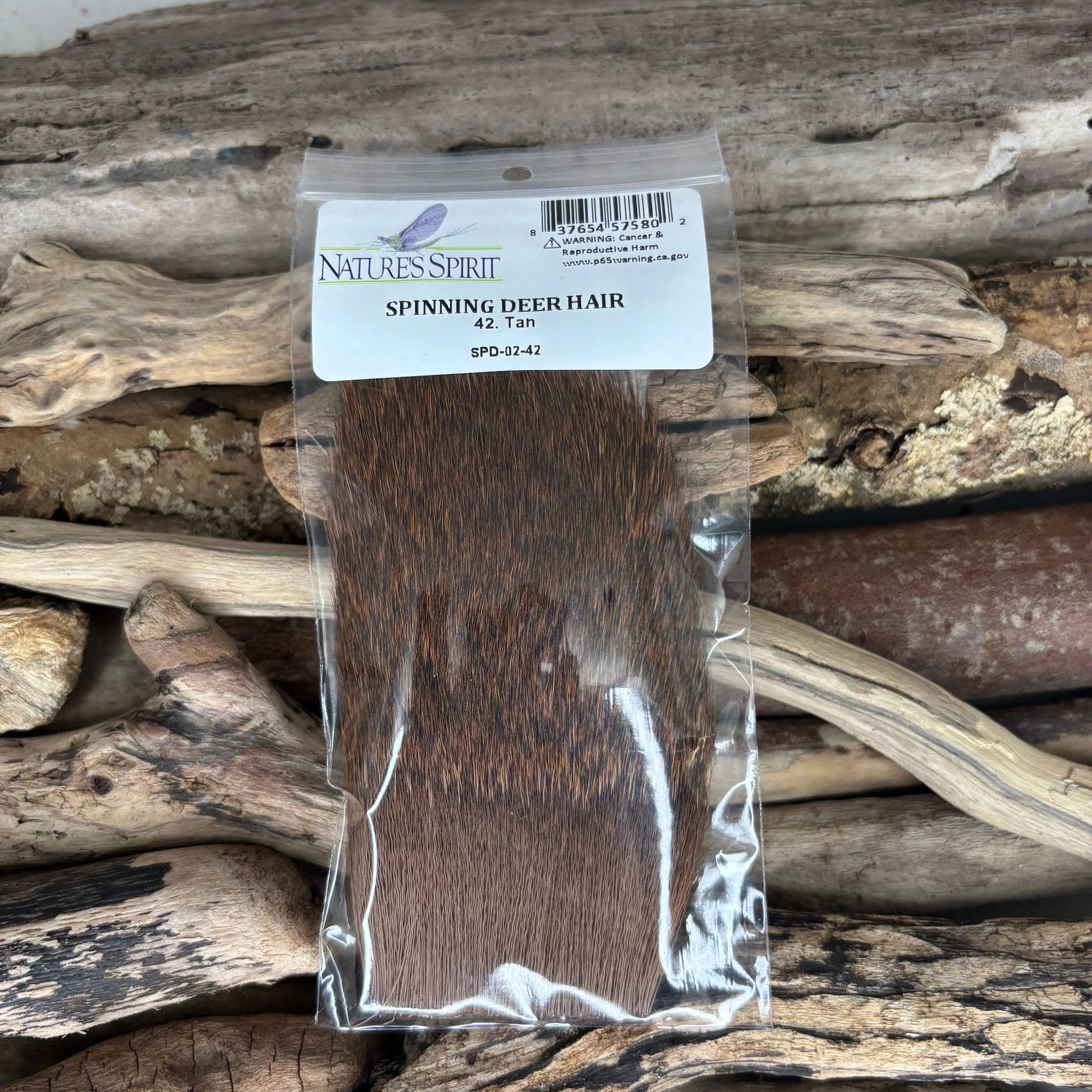 Nature's Spirit Spinning Deer Hair 42 Tan - SPRITE Fishing