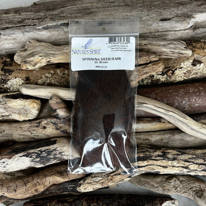 Nature's Spirit Spinning Deer Hair 23 Brown - Sprite Fishing