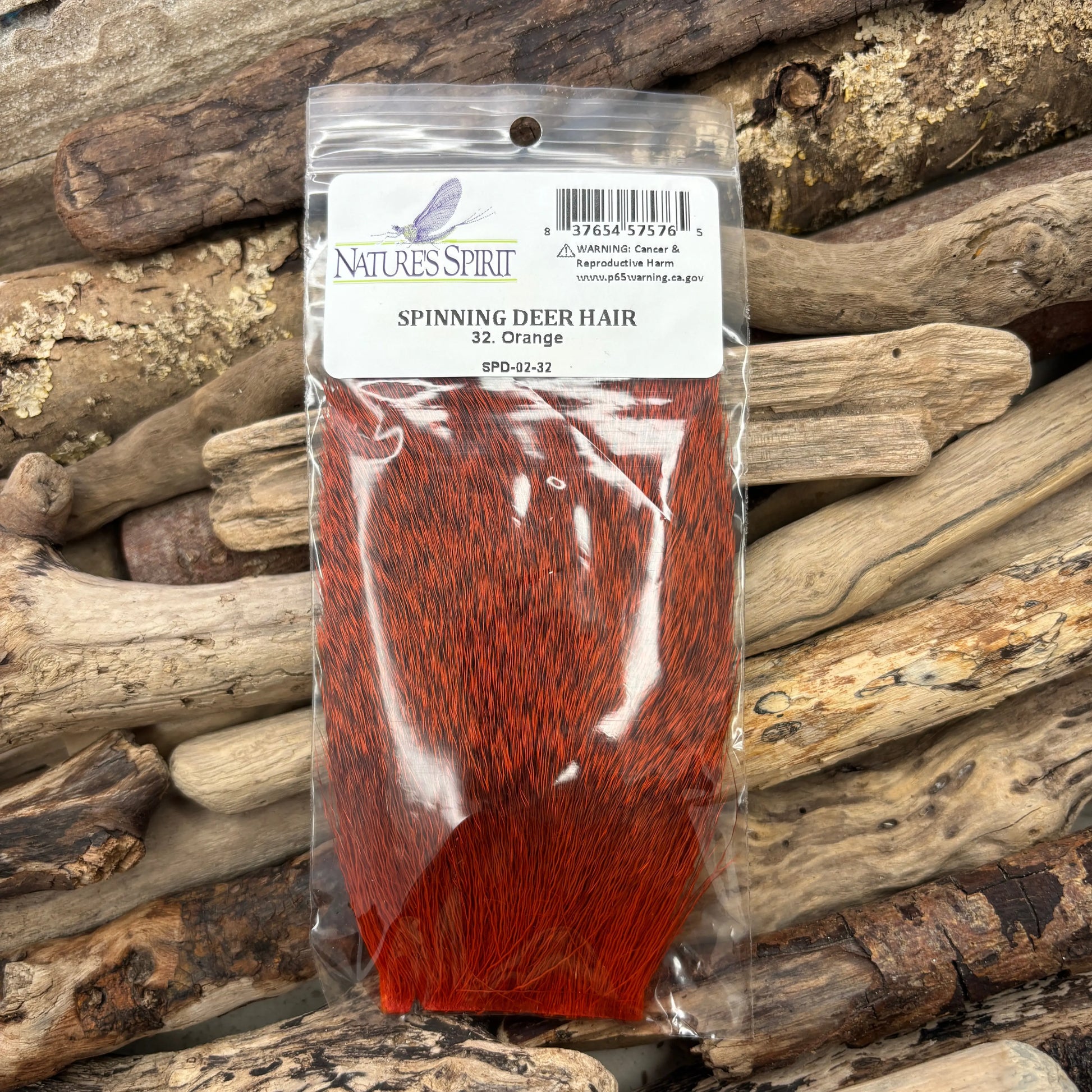 Nature's Spirit Spinning Deer Hair 32 Orange - SPRITE Fishing