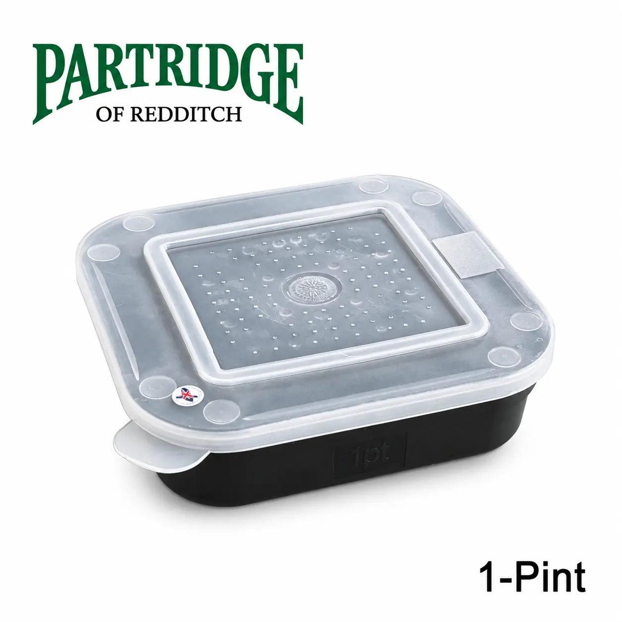 Partridge Bait Tubs for Worms, Maggots, even storage when Coarse & Carp Fishing
