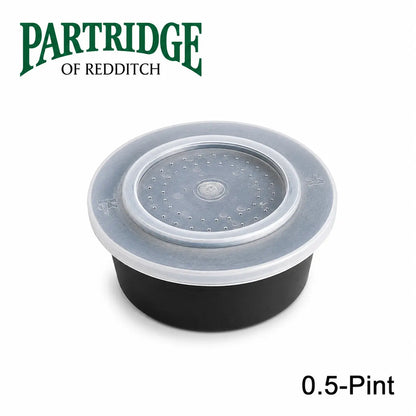 Partridge Bait Tubs for Worms, Maggots, even storage when Coarse & Carp Fishing
