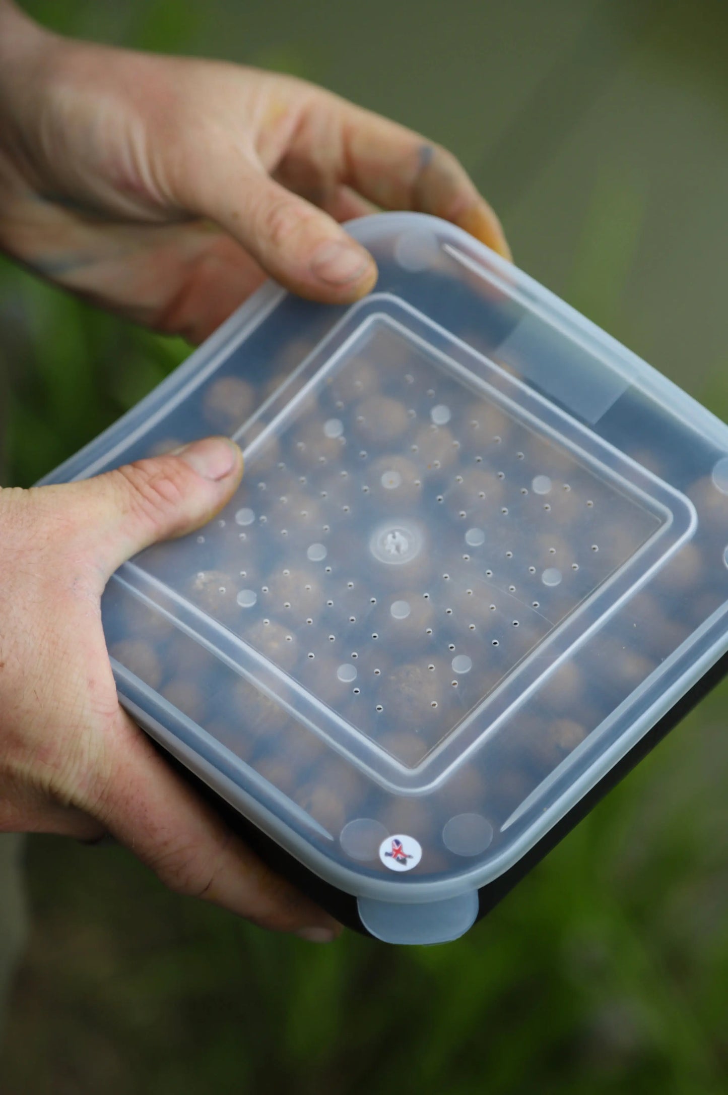 Partridge Bait Tubs - Durable, Ventilated & Easy to Use - SPRITE Fishing