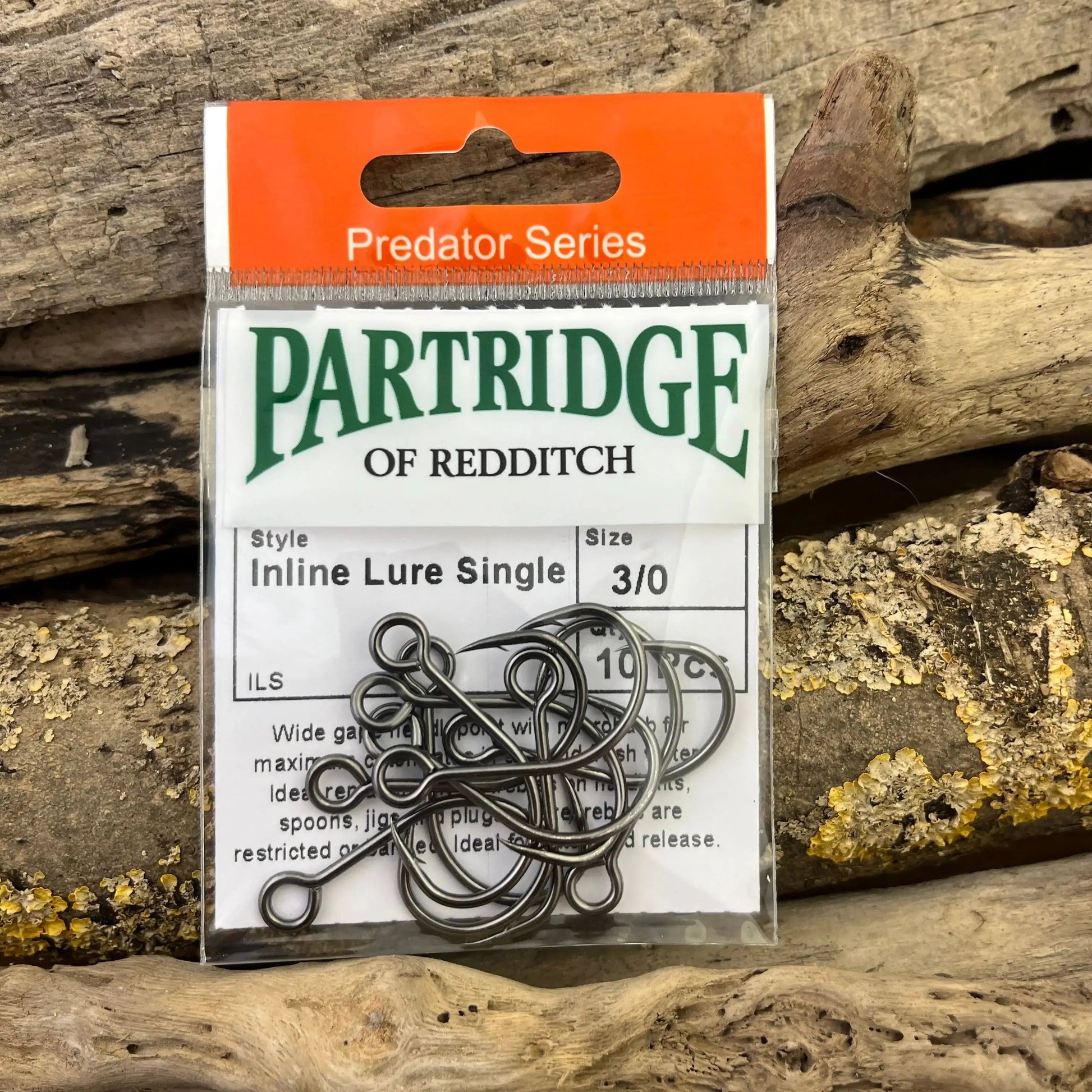 Partridge Lure Replacement Single Hook SPRITE Fishing
