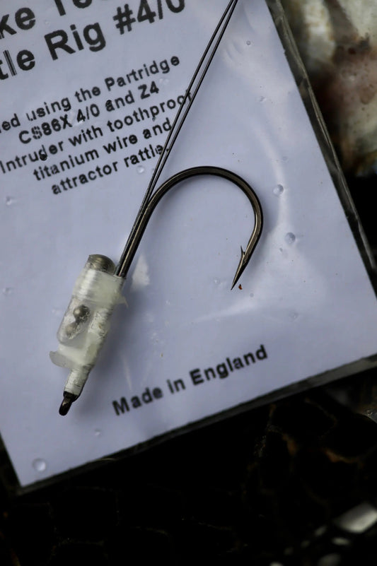 Partridge Bauer Wiggletail-Rattle Pike Rig SPRITE Fishing