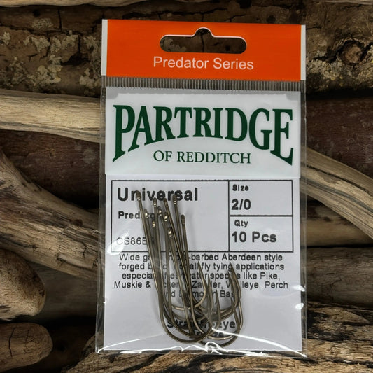 Partridge CS86 Universal Predator Hook - Bronze SPRITE Fishing