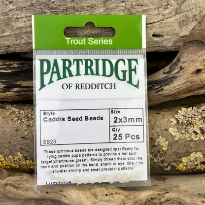Partridge Caddis Seed Beads SPRITE Fishing