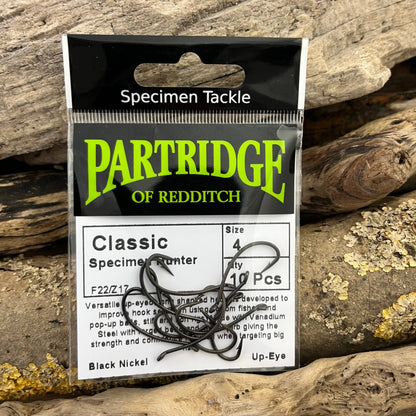 Partridge Carp Classic Specimen Hunter Hook for pop-up baits for Carp and Barbel Fishing SPRITE Fishing