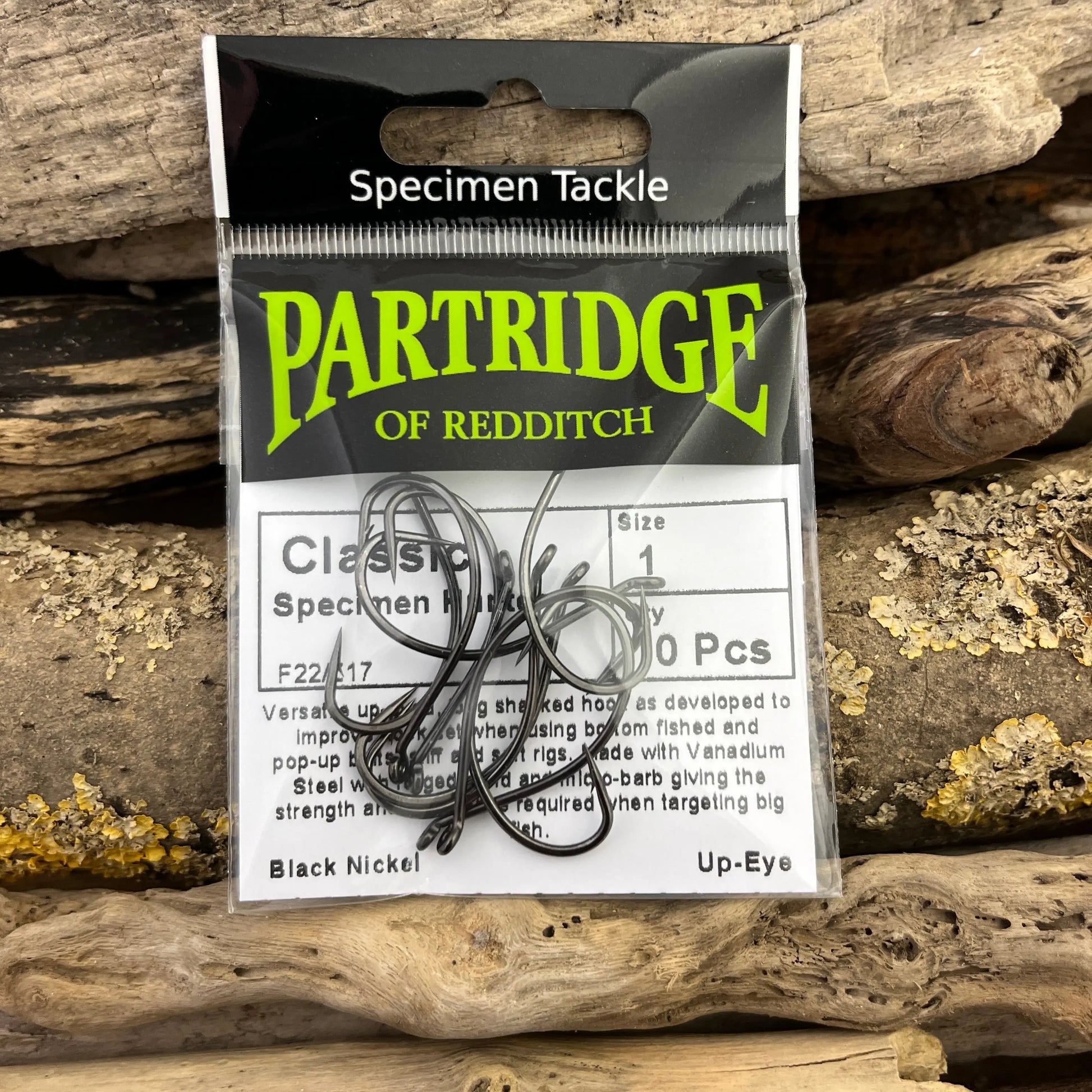 Partridge Carp Classic Specimen Hunter Hook for pop-up baits for Carp and Barbel Fishing SPRITE Fishing