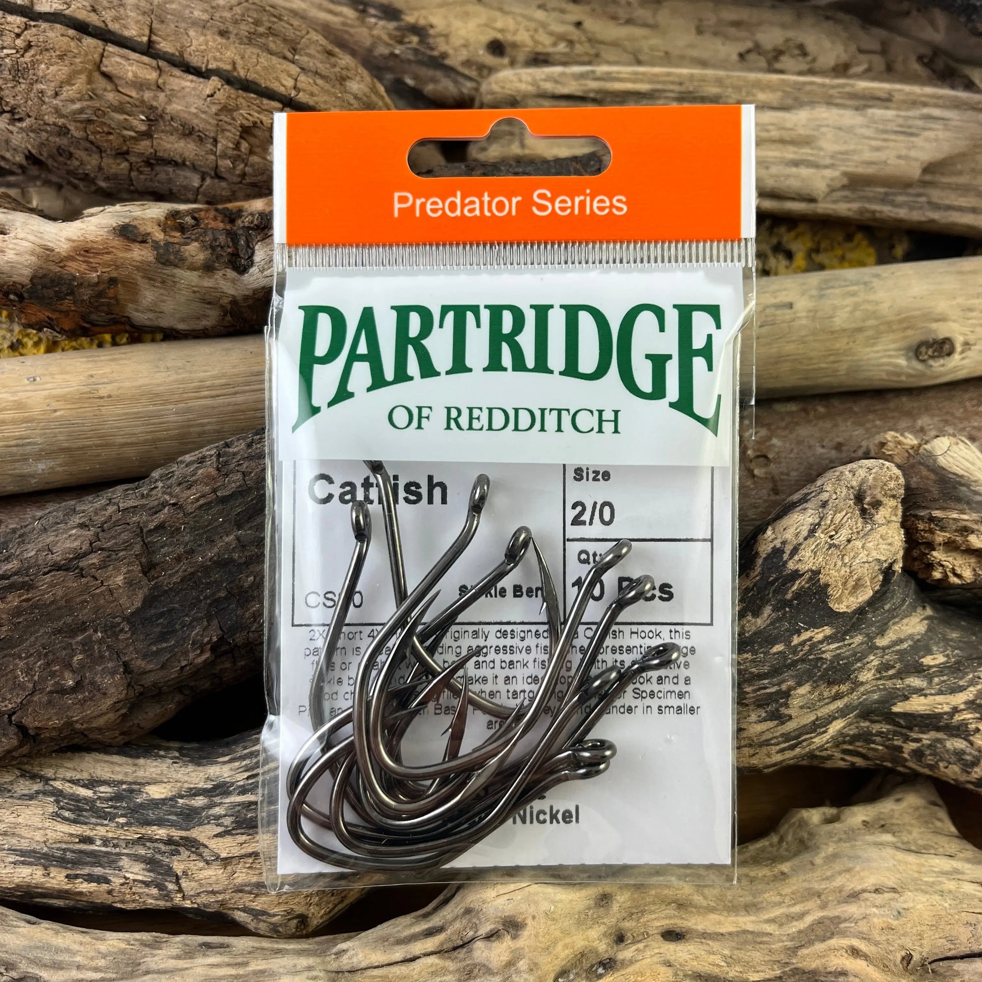Partridge Catfish Hook for all Predators, epecially Catfish, Specimen Pike and feisty Zander SPRITE Fishing