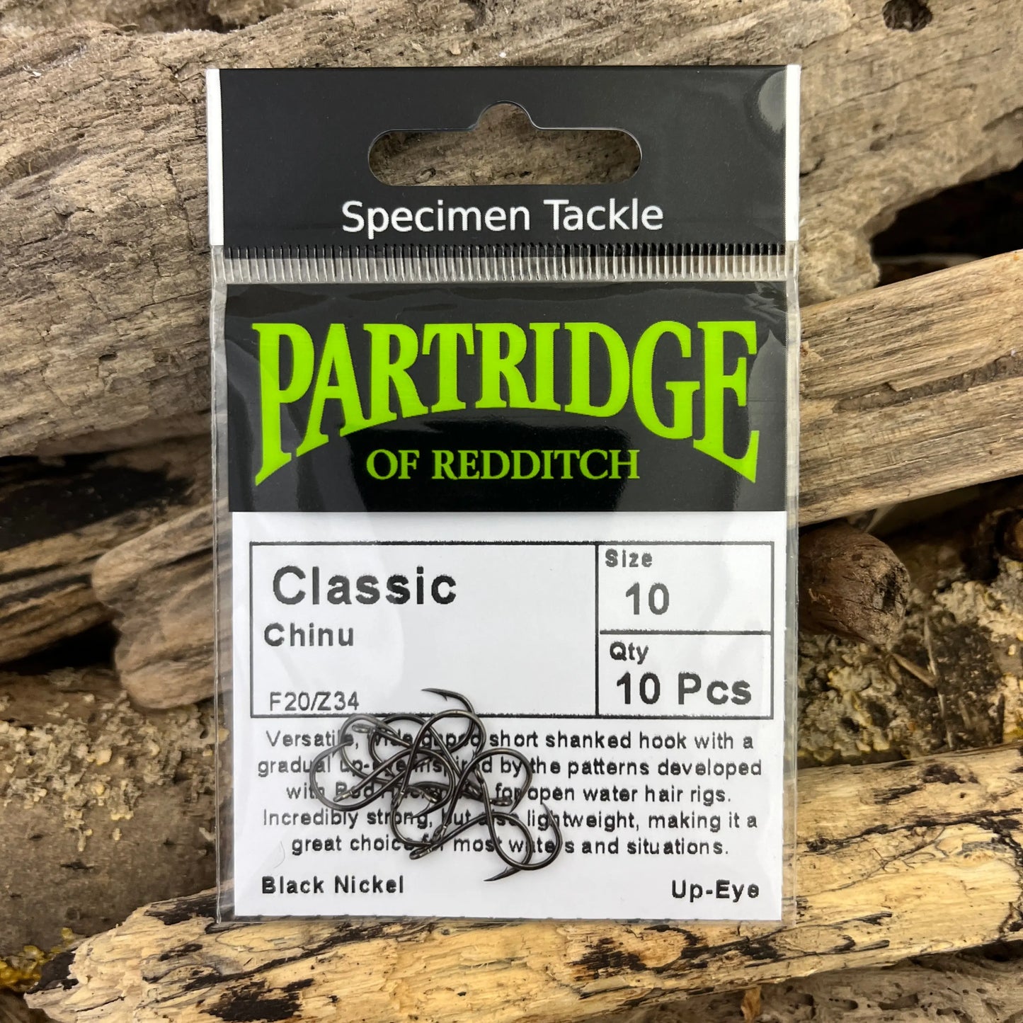 Partridge Classic Chinu Coarse Carp Hook the universal Coarse and Carp Hook SPRITE Fishing