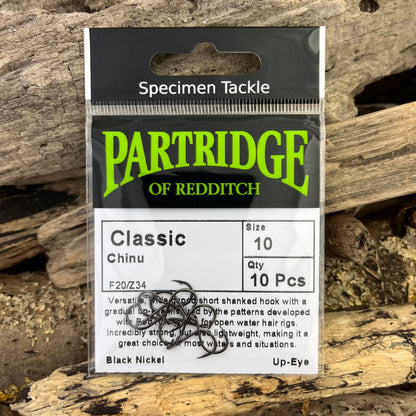 Partridge Classic Chinu Coarse Carp Hook the universal Coarse and Carp Hook SPRITE Fishing