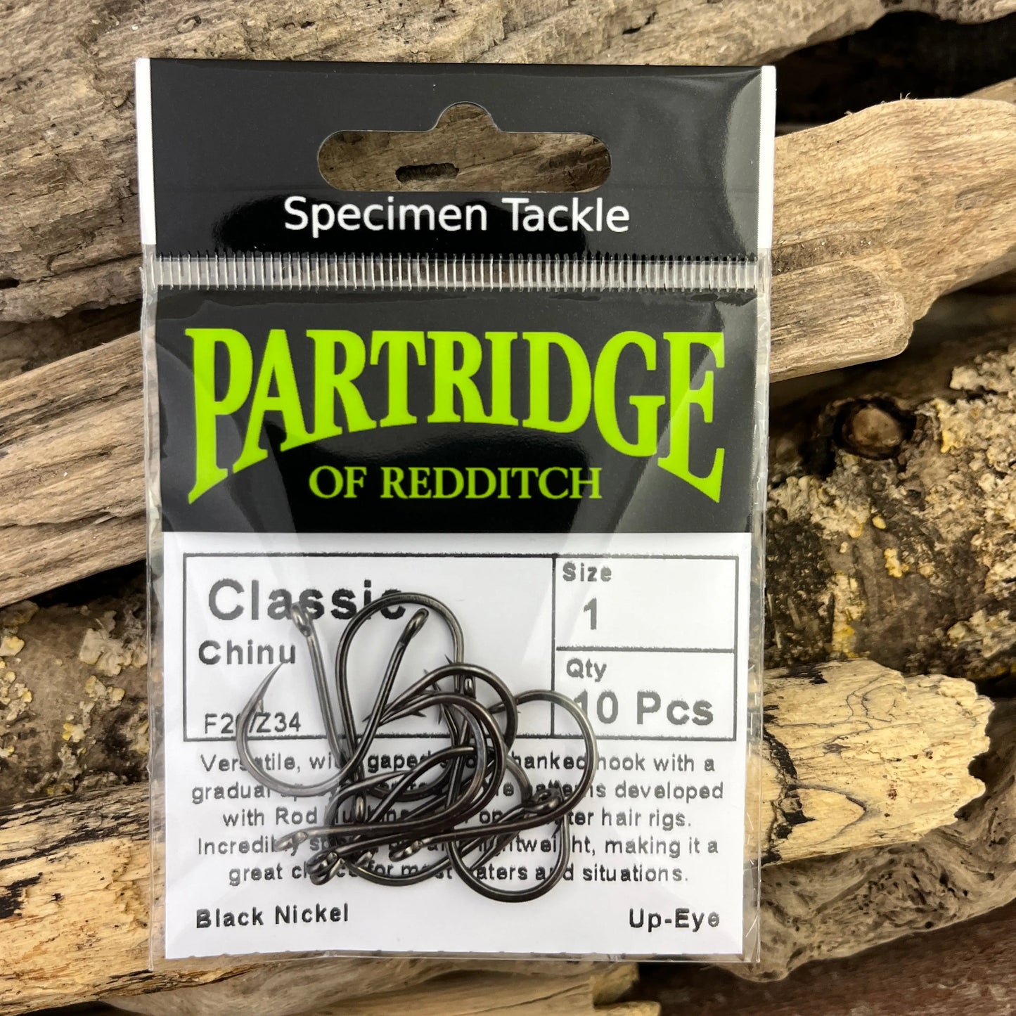 Partridge Classic Chinu Coarse Carp Hook the universal Coarse and Carp Hook SPRITE Fishing