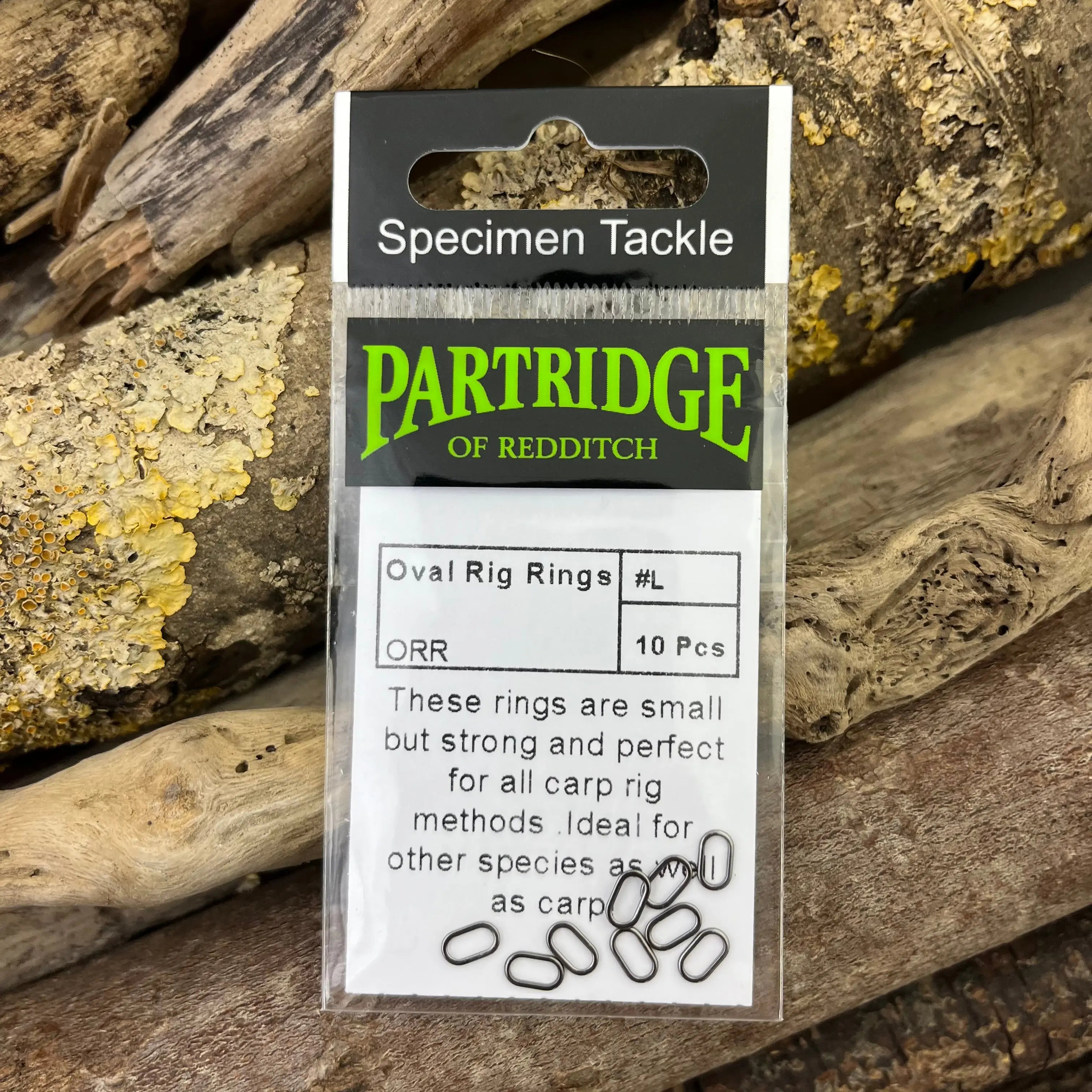 Partridge Coarse & Carp Oval Rig Rings - SPRITE Fishing