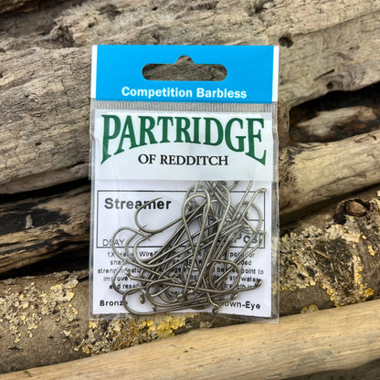 Partridge Competition Barbless D5AY Streamer Hook SPRITE Fishing