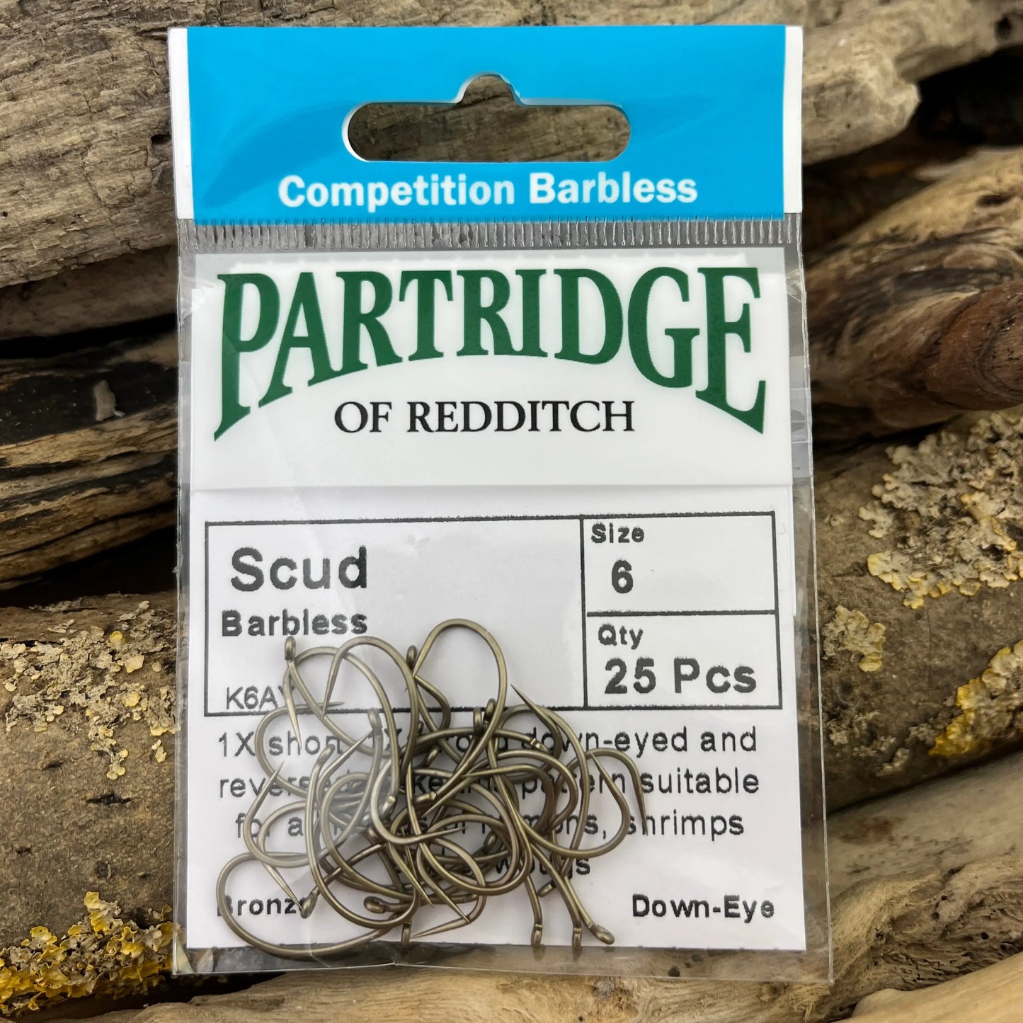 Partridge Competition Barbless K6AY Scud Hook SPRITE Fishing