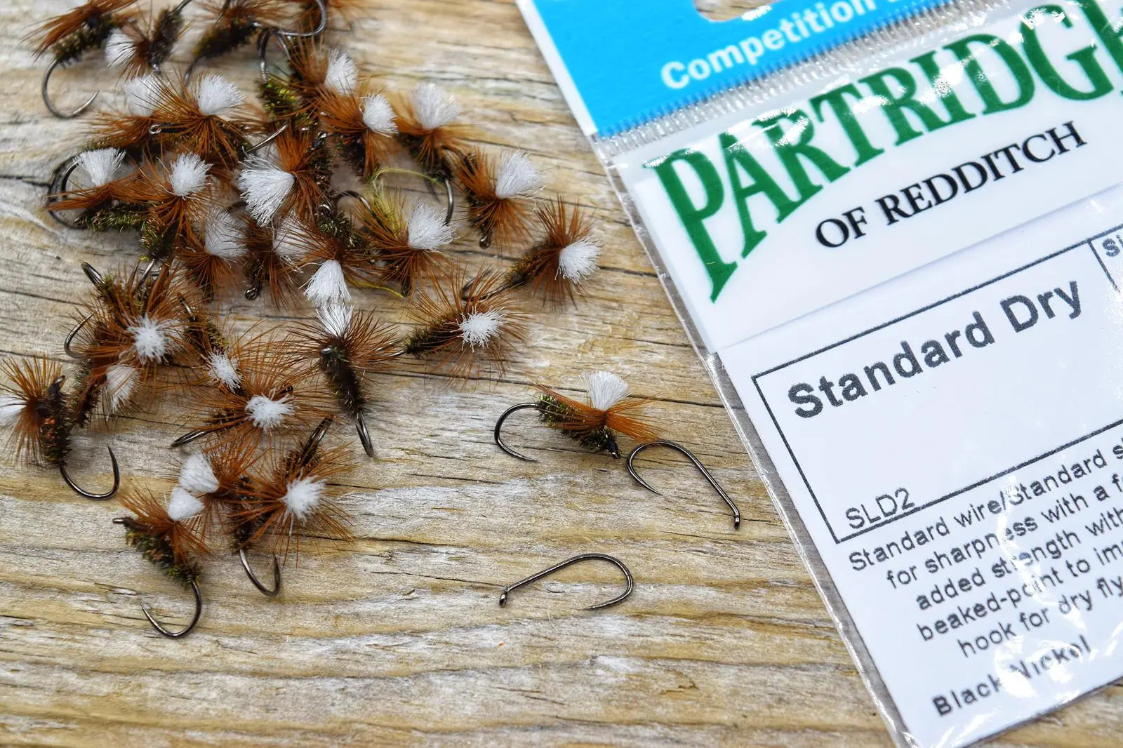 Partridge Competition Barbless SLD2 Standard Dry Hook - SPRITE Fishing