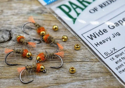 Partridge Competition Barbless SLJ-X Wide Gape Heavy Wire Jig Hook - SPRITE Fishing