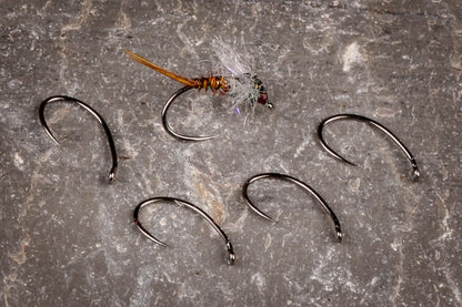 Partridge Competition Barbless SLP Grab Pupa Hook - SPRITE Fishing