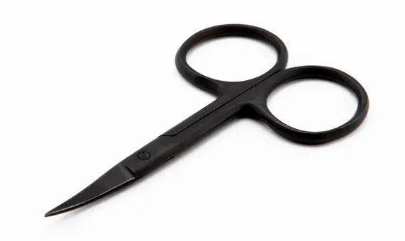 Partridge Curved MicroTip Fly Tying Scissors 4-inch SPRITE Fishing