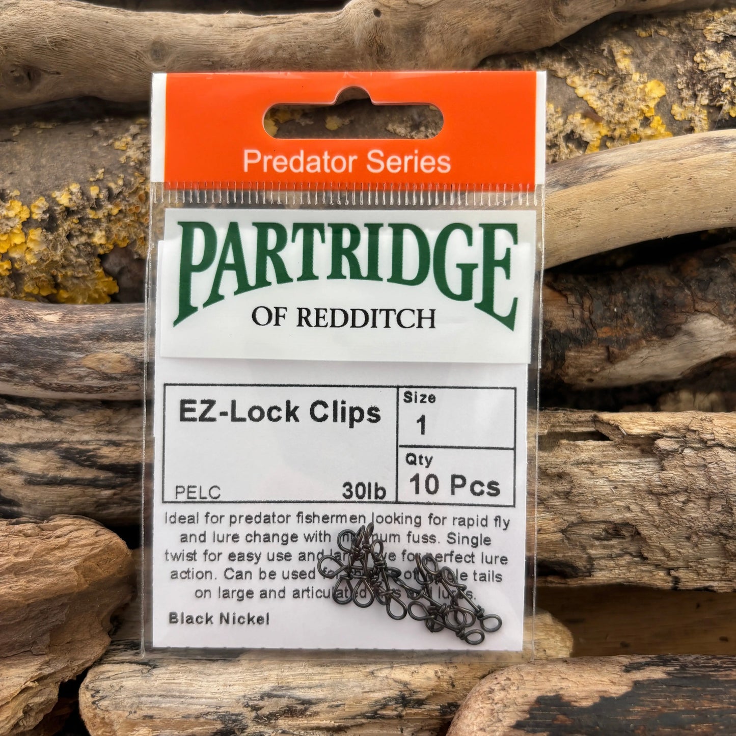 Partridge EZ-Lock Clips SPRITE Fishing