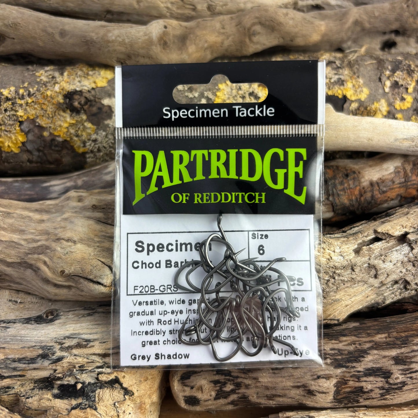 Partridge F20B Chod Barbless Carp Hook - 25 hooks SPRITE Fishing