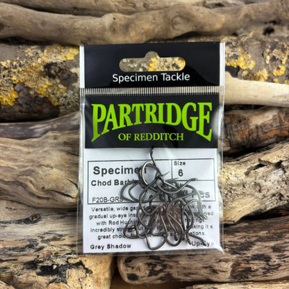 Partridge F20B Chod Barbless Carp Hook - 25 hooks SPRITE Fishing