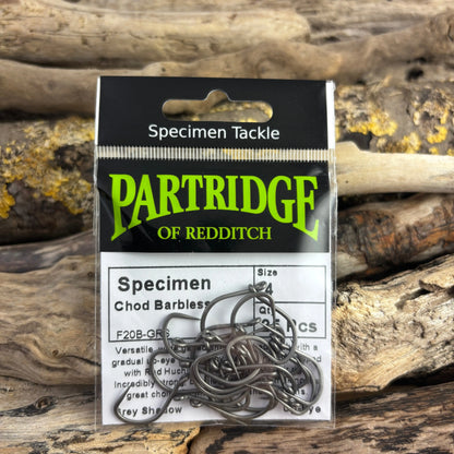 Partridge F20B Chod Barbless Carp Hook - 25 hooks SPRITE Fishing