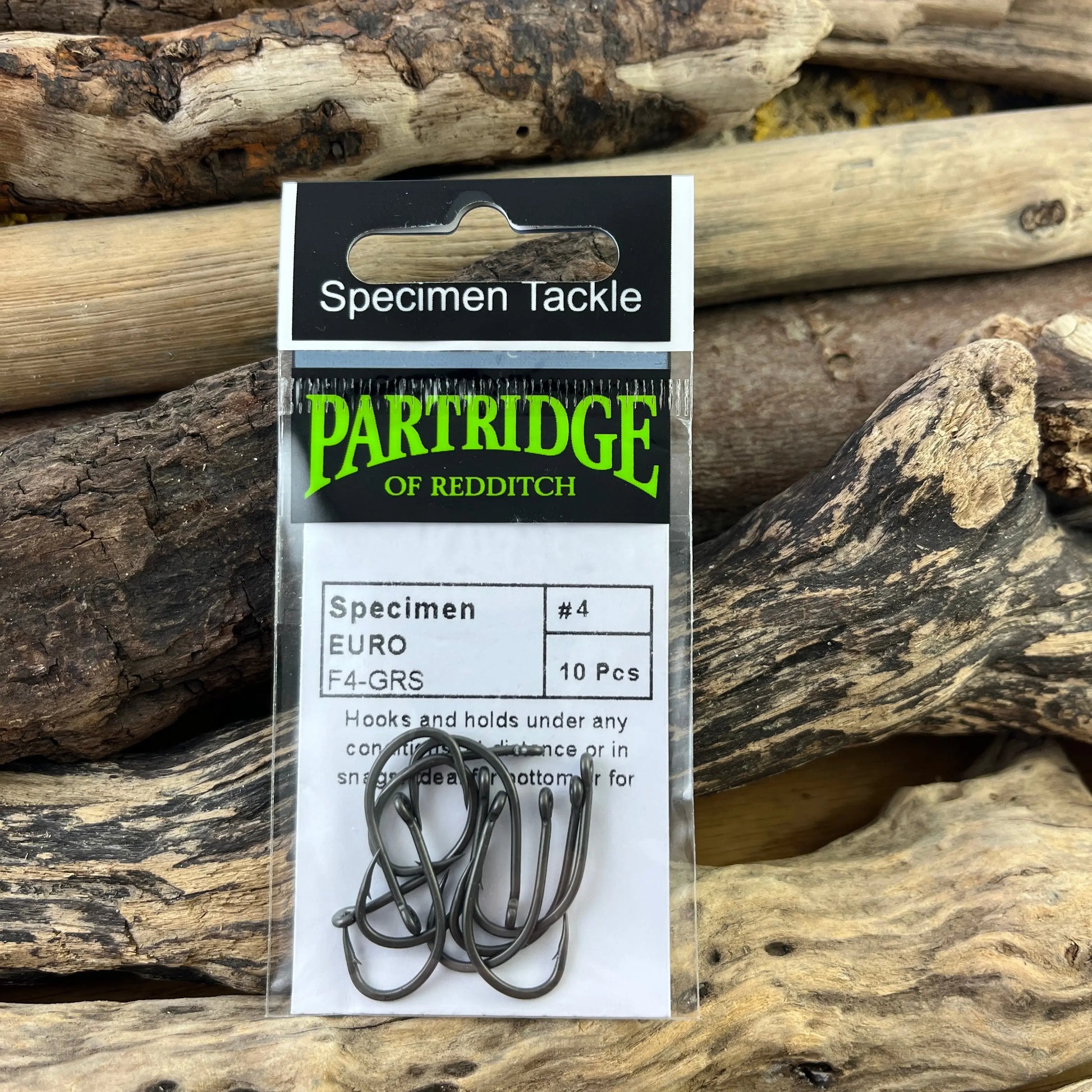 Partridge Specimen Euro Carp Hook - F4GRS SPRITE Fishing