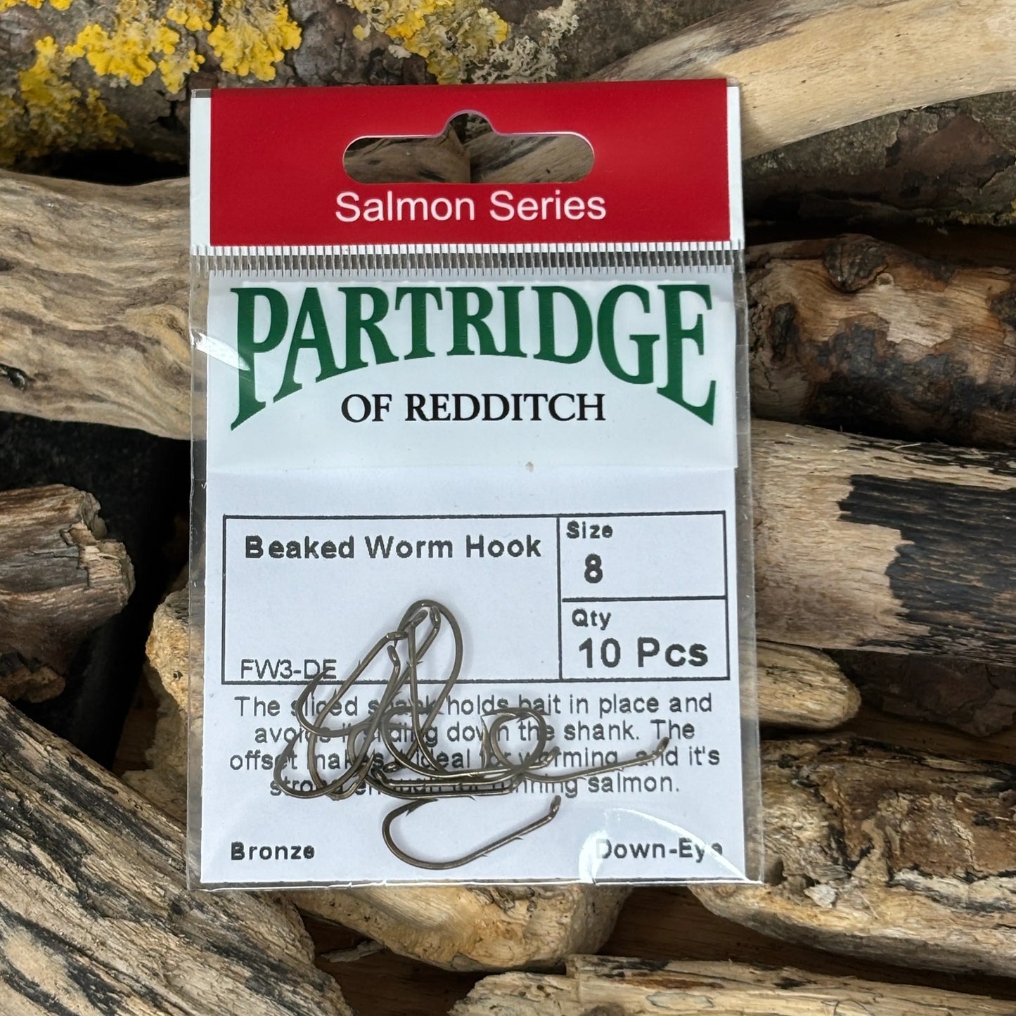 Partridge FW3-DE Beaked Worm Hook