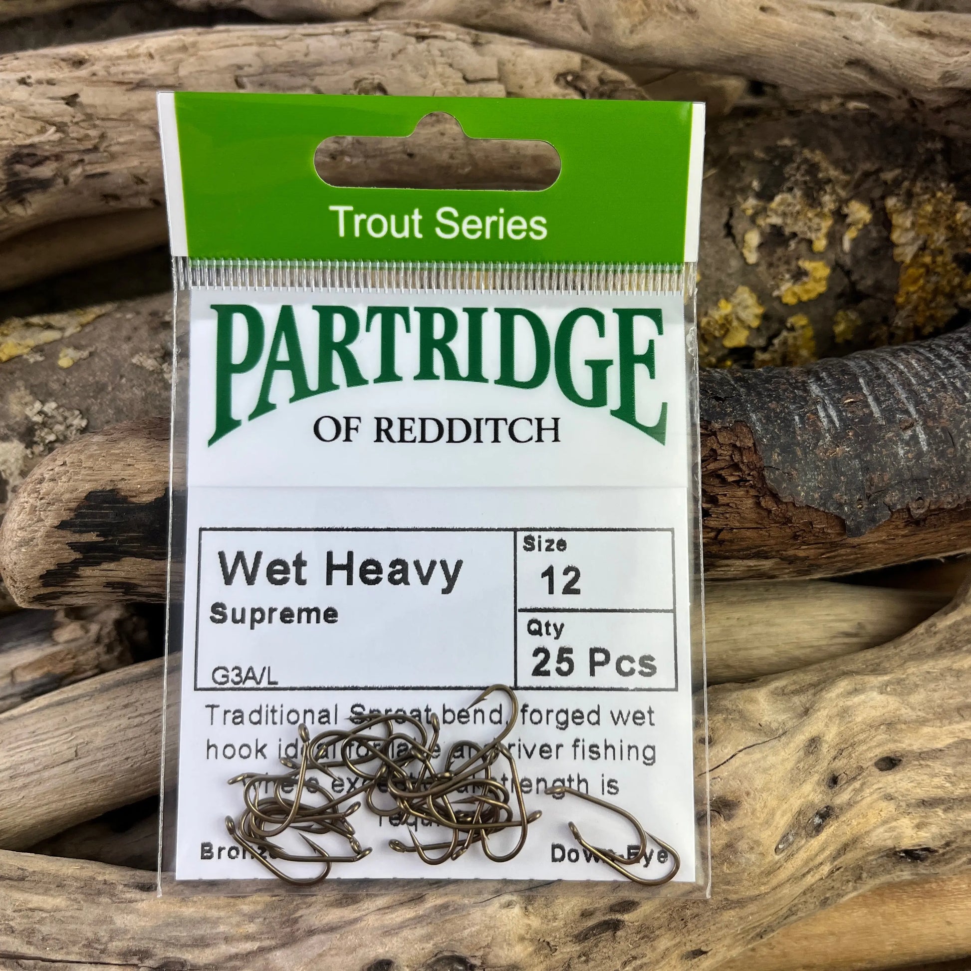 Partridge G3A/L Wet Heavy Supreme Hook SPRITE Fishing
