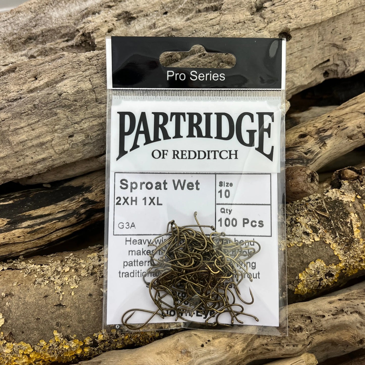 Partridge G3A Sproat Wet PRO-Pack 100pcs SPRITE Fishing