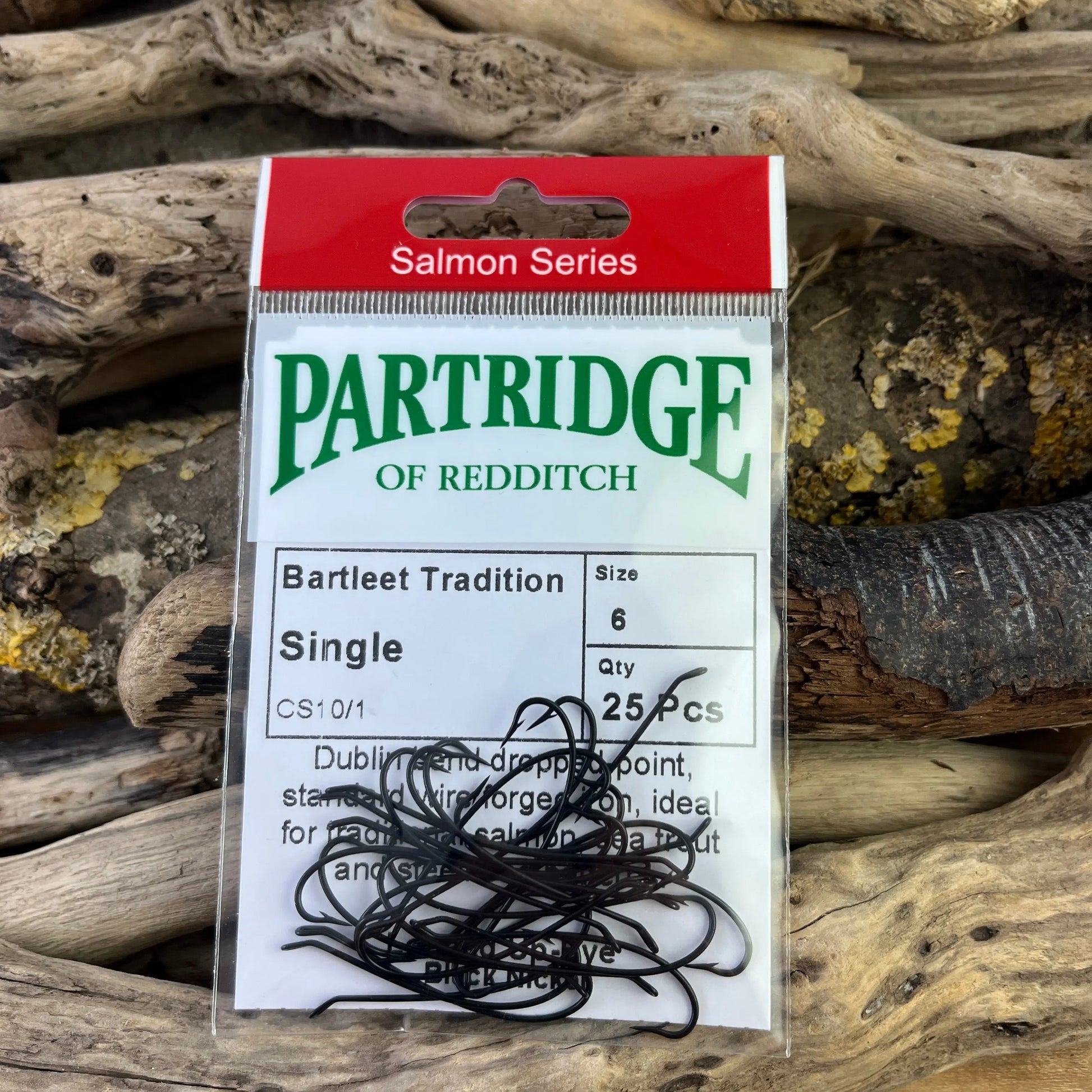 Partridge Heritage CS10/1 Bartleet Traditional Single Fly Hooks SPRITE Fishing