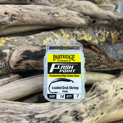 Partridge Heritage K4AL Leaded Grub Shrimp SPRITE Fishing