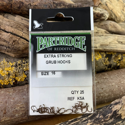 Partridge Heritage K5A Extra Heavy Grub Hook SPRITE Fishing